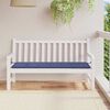 vidaXL Coussin de banc de jardin bleu marine 150x50x4 cm tissu oxford
