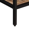 vidaXL Table console 100x35x70 cm bois de manguier massif brut