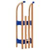 vidaXL Traîneau pliable en bois 110 cm