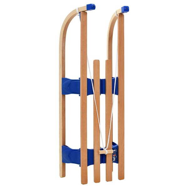 vidaXL Traîneau pliable en bois 110 cm