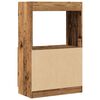 vidaXL Buffet haut vieux bois 63x33x100 cm bois d'ingénierie