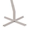 vidaXL Parasol suspendu avec poteau en aluminium 350 cm vert