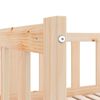 vidaXL Lit coulissant sans matelas 2x(90x200) cm Bois de pin massif