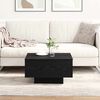 vidaXL Table basse Ch&ecirc;ne noir 55 x 55 x 31 cm