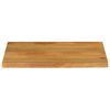 vidaXL Dessus de table &agrave; bord vivant 70x60x3,8 cm bois massif manguier