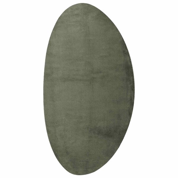 vidaXL Tapis HUARTE Vert for&ecirc;t 80 x 150 cm Polyester