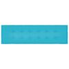 vidaXL Coussin de banc de jardin Turquoise 180 x 50 x 4 cm