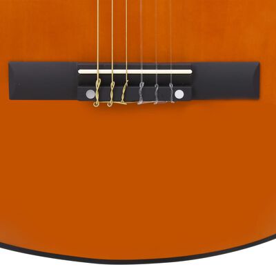 vidaXL Ensemble de guitare classique pour débutants 8 pcs 3/4 36"