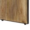vidaXL Buffet 120x30x75 cm bois de manguier massif