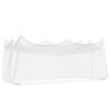 vidaXL Filet Anti-Moustiques de Jardin 220 mesh Blanc 3 x 6 x 2,5 m