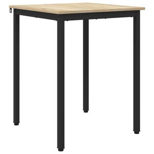 vidaXL Table de salle &agrave; manger / Table de repas 60 x 60 x 75 cm Carr&eacute;