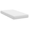 vidaXL Matelas avec Couche de Coco Blanc 90 x 200 cm Ressort ensaché