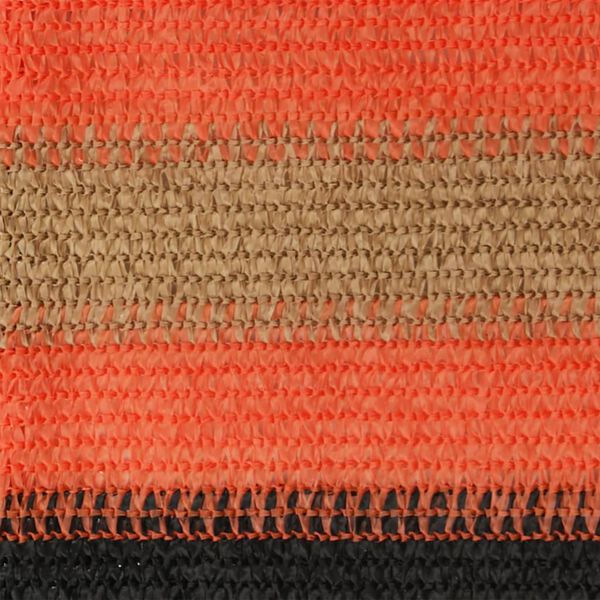 vidaXL Écran de balcon Multicolore 90x500 cm PEHD