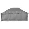 vidaXL Set de coussins de palette 2 pcs Gris 200 x 40 x 8 cm