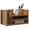 vidaXL Organiseur de bureau Bois ancien 44,5 x 24 x 25 cm