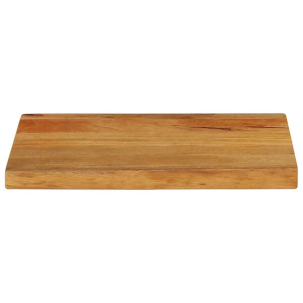 vidaXL Dessus de table &agrave; bord vivant 60x30x3,8 cm bois massif manguier