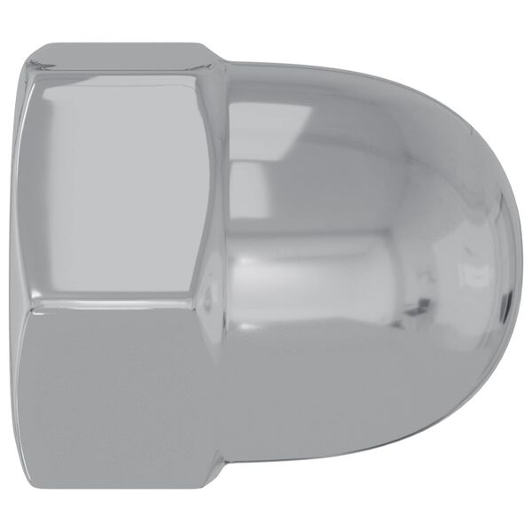 vidaXL &Eacute;crou 12 pcs Argent&eacute; M6 x 10 mm Fer