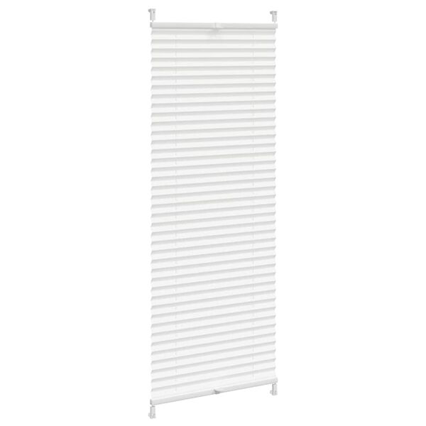 vidaXL Store plissé 40x125 cm Blanc