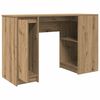 vidaXL Bureau chêne artisanal 120x42x76 cm bois d'ingénierie