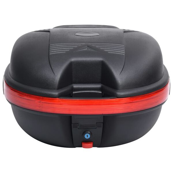 vidaXL Bo&icirc;te de moto 26 L pour un seul casque