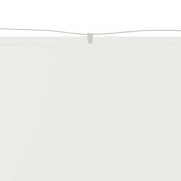vidaXL Auvent vertical Blanc 180x1000 cm Tissu oxford