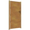 vidaXL Portail de jardin 100x175 cm en acier Corten