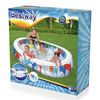 Bestway Piscine familiale elliptique 229x152x51 cm 542 L