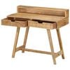 vidaXL Bureau 100x45x90 cm Bois de manguier brut solide
