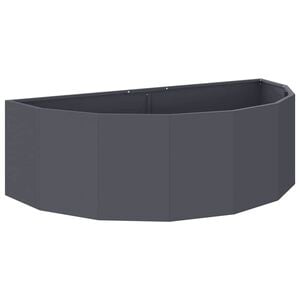 vidaXL Jardini&egrave;re Anthracite 120 x 60 x 35 cm Acier