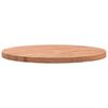 vidaXL Dessus de table &Oslash;50x2,5 cm rond bois massif de h&ecirc;tre