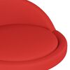 vidaXL Tabouret de bar Rouge Similicuir