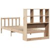 vidaXL Lit biblioth&egrave;que sans matelas 90x190 cm bois de pin massif