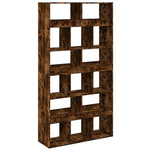 vidaXL Biblioth&egrave;que ch&ecirc;ne fum&eacute; 100x33x187,5 cm bois d'ing&eacute;nierie