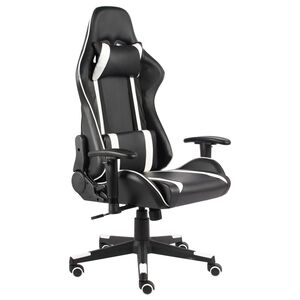 vidaXL Chaise de jeu pivotante Blanc PVC