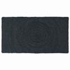 vidaXL Tapis de surface Gris fonc&eacute; 60 x 110 cm Jute