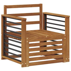 vidaXL Canap&eacute; d&rsquo;ext&eacute;rieur Bois d'Acacia Massif Naturel