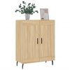 vidaXL Buffet ch&ecirc;ne sonoma 69,5x34x90 cm bois d'ing&eacute;nierie
