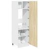 vidaXL Armoire réfrigérée "Lyon" Chêne Sonoma 60 x 57 x 207 cm Bois d'ingénierie