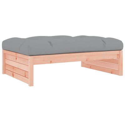 vidaXL Salon de jardin 2 pcs avec coussins bois massif douglas