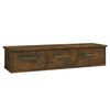 vidaXL Armoire murale Ch&ecirc;ne fum&eacute; 88x26x18,5 cm Bois d'ing&eacute;nierie