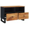 vidaXL Meuble TV 70x33x46 cm Bois d'acacia massif