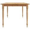 vidaXL Table Batavia 85x85x75 cm Bois de teck solide