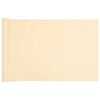 vidaXL &Eacute;cran d'intimit&eacute; de balcon cr&egrave;me 300x120 cm PVC