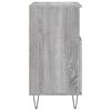 vidaXL Buffets 2 pcs sonoma gris bois d'ing&eacute;nierie