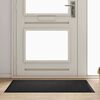 vidaXL Tapis de porte Anthracite 60 x 40 x 1.2 cm Tissu en teddy