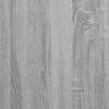 vidaXL Lit de jour avec tiroirs sans matelas sonoma gris 75x190 cm