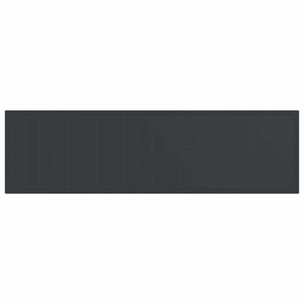 vidaXL Ensemble de salle &agrave; manger pour jardin 15 pcs Anthracite