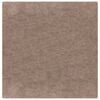 vidaXL Tapis Shaggy Anti-d&eacute;rapant Marron 160 x 160 cm PP