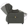 vidaXL Fauteuil de massage inclinable avec porte-gobelets 4 places