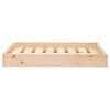 vidaXL Lit pour chien 71,5x54x9 cm Bois de pin solide